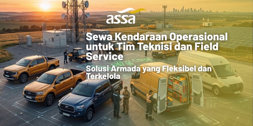 Sewa Kendaraan Operasional untuk Tim Teknisi dan Field Service: Solusi Armada yang Fleksibel dan Terkelola