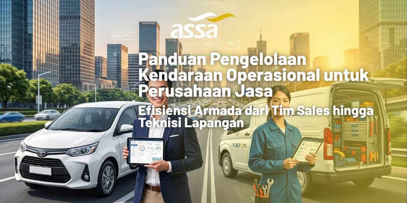 Panduan Pengelolaan Kendaraan Operasional untuk Perusahaan Jasa: Efisiensi Armada dari Tim Sales hingga Teknisi Lapangan