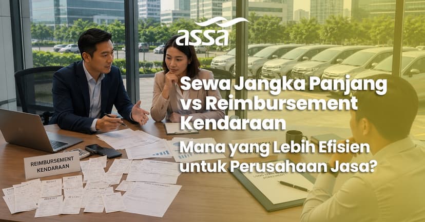Sewa Jangka Panjang vs Reimbursement Kendaraan: Mana yang Lebih Efisien untuk Perusahaan Jasa?