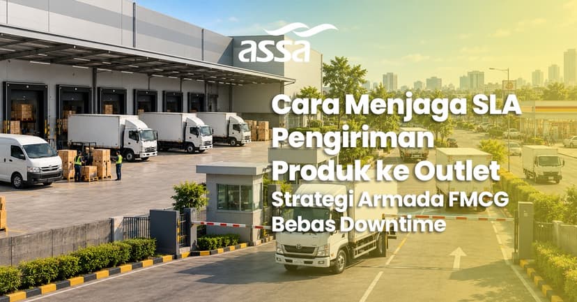 Cara Menjaga SLA Pengiriman Produk ke Outlet: Strategi Armada FMCG Bebas Downtime